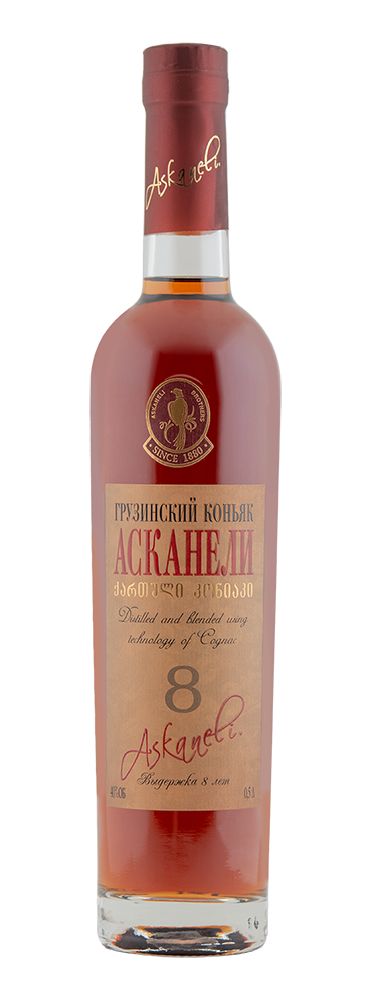 Коньяк Асканели восьмилетний