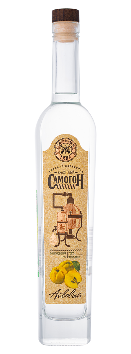 Самогон крафтовый "Айвовый"