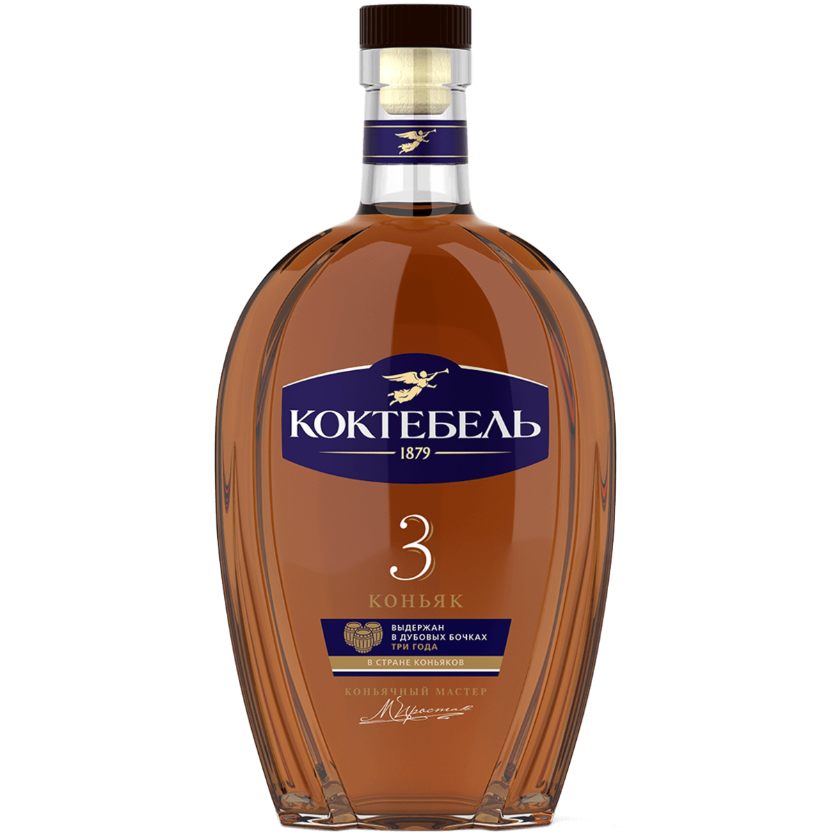 Коньяк Коктебель трехлетний