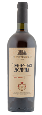 Вино выдержанное Солнечная Долина